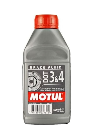 Motul Dot 3 & 4 Fren Hidroliği Yağı 500 ML