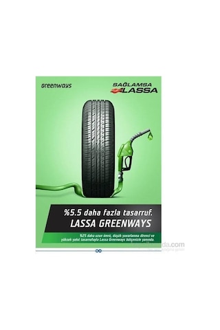 Lassa 165/80R13 83T Greenways Yaz Lastiği 2024