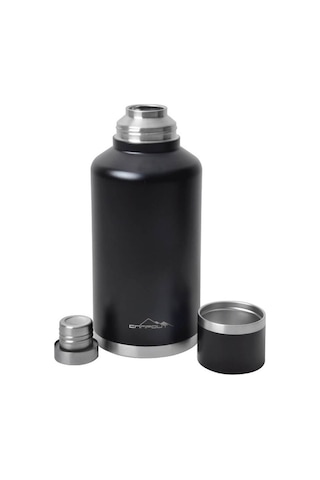 Campout Çift Katmanlı Termos 2000ml Siyah