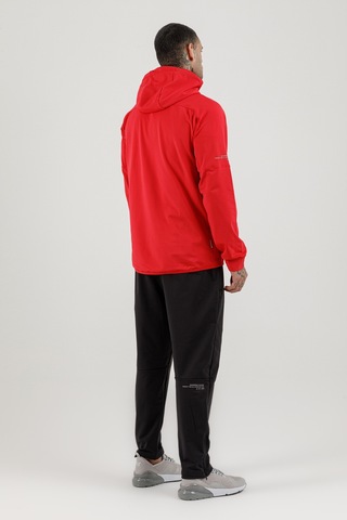 Airlife Sportswear Tam Boy Fermuarlı Erkek Kapüşonlu Eşofman Takımı Kırmızı Red