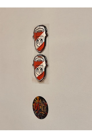 Dodge Damla Sticker Etiket Kabartmalı 3d Silikon Direk Arması Dodge Epoksi 2adet 3,5x3,5cm Çok Renkli