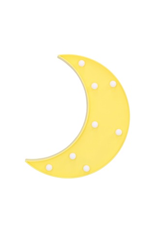 Led Ay Şekilli Işık 8led Çip Küçük Gece Lambası Ortam Lambası Yatak Odası Tatiller Doğum Günü Partisi Diğer