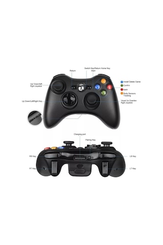 Yues XBox 360, PS3, PC ve Android Kablosuz Wireless Controller