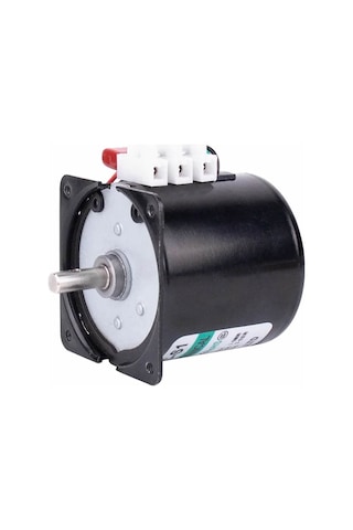 60ktyz 5rpm Ac Motor Kuluçka Viyol Çevirme 220v Metal Dişli Barbekü Reklam Panosu Sosis Gril Tavuk