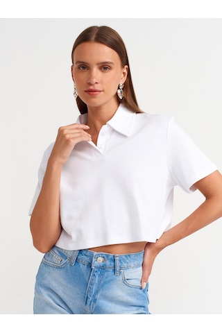 Dilvin Klasik Denim Mom Şort 101a71507 Mavi