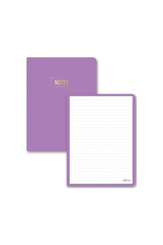 Le Color Notes Mini Defter Çizgili Mor 14x20 CM