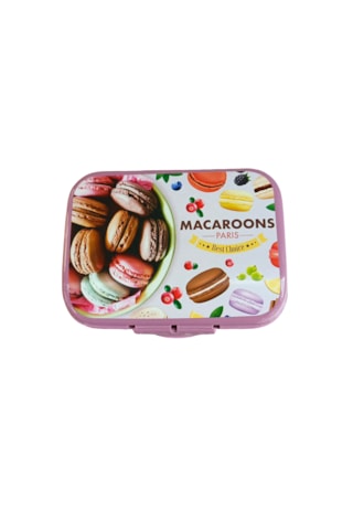 Onyx Good Food Desenli Kilitli Beslenme / Lunch Box - 1000 Ml Pembe