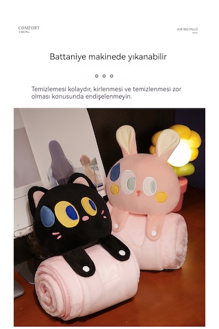 Şekerleme Battaniyesi Öğrenci Atma Battaniyesi Şal-beyaz