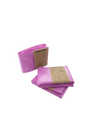 Korbell 16 Lt Bebek Bezi Kovaları İle Uyumlu 1500 Bebek Bezi Kapasiteli Amber Kokulu 3 Paket Yerli Çöp Poşeti