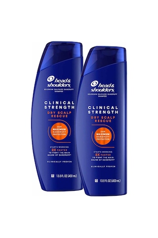 Clinical Strength Dry Scalp Rescue Kuru Saç Derisine Özel Şampuan 400 Ml X2 Adet