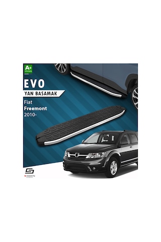 S-dizayn Fiat Freemont Evo Krom Yan Basamak 183 Cm 2010 Üzeri
