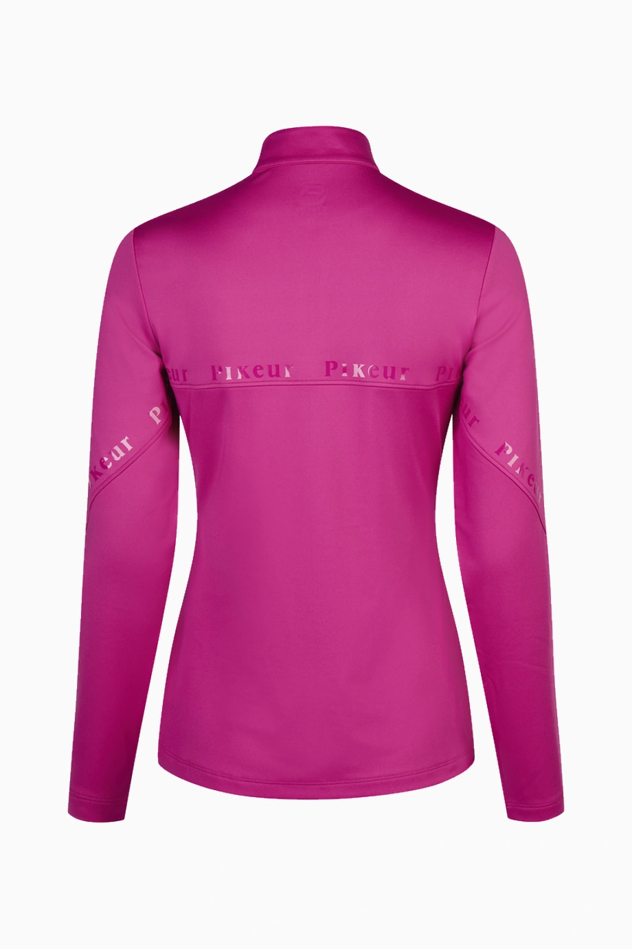 Pikeur Zip Shirt 8270 Fonksiyonel Fermuarlı Kadın Spor Üst Pembe