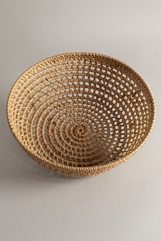 Meander Doğal Rattan El Yapımı Yemek Koruyucu 31x13cm 9071 Natural