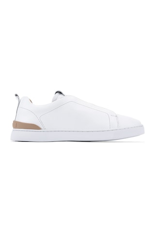 Tamer Tanca Erkek Hakiki Deri Beyaz Sneakers & Spor Ayakkabı 1093 2805 Erk Ayk Y26 Beyaz