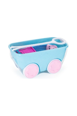 Erdem Toys Gezgin Vagon Oyun Seti Balıkçı Tekneli Kovalı - Turkuaz