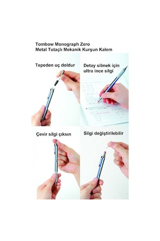 Tombow Mono Graph Zero Mekanik Versatil Kalem 0.5 Mm Çizgili