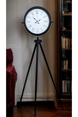 Black Elite Tripod Ayaklı Saat Siyah