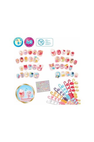 35059 Aquabeads Kalpler Ve Kurdeleler - Yedek Tırnak Paketi +4 Yaş