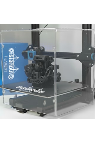 İstanbul Filament 3d Baskı Asa Filament Siyah Renk 1 Kg Ø 1,75mm 0,05 Mm Bambu Lab Uyumludur 1.75mm