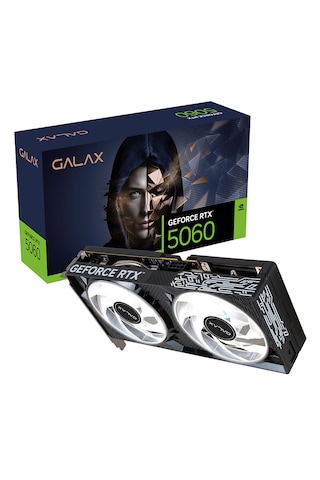 Galax Geforce Rtx 5060 1-click Oc V2 8gb Gddr7 128 Bit Dlss 4 Ekran Kartı 56nsn8mddxbo