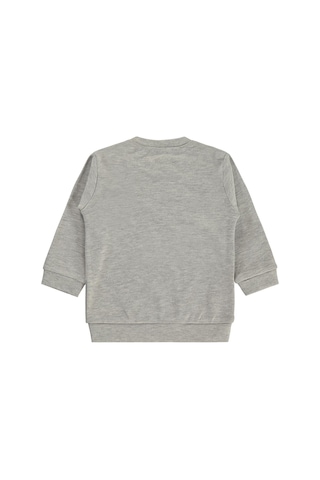Civil Baby Tilki Baskılı 6-18 Ay Sweatshirt - Gri Grimelanj