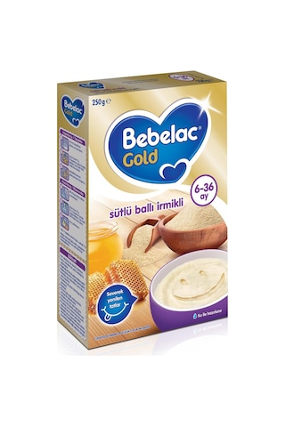 Bebelac Gold Sütlü Ballı İrmikli Kaşık Maması 250gr