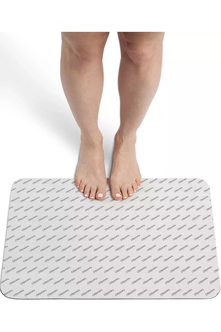 Joyarty Banyo Ve Tuvalet Paspası 58x38 Cm "deniz Çakılı" 241478636 Gri