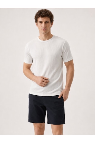 LOFT Regular Fit Erkek Tshirt K.kol Lf2042154 Q1.v1 Beyaz