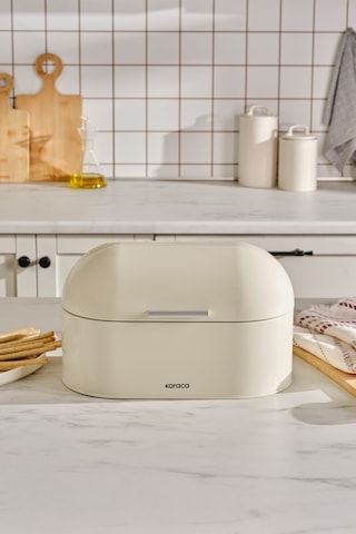 Karaca Dustin Ekmek Kutusu Cream