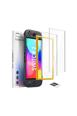 Jsaux Nintendo Switch İçin 2 Adet Oleofobik 9h Koruyucu Cam 472935148