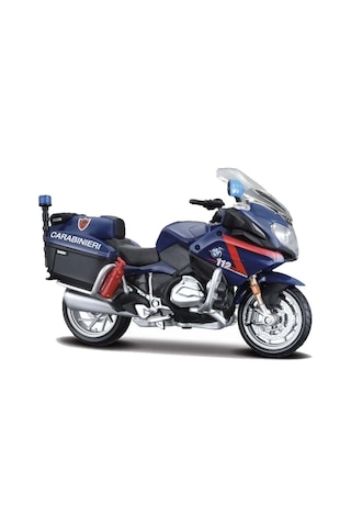 Maisto Polis Motosikleti Model 11 Cm 3 Yaş+ 1 Adet Metal Die-cast Oyuncak