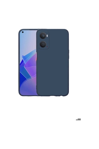 Oppo A76 Kılıf Zore Mara Lansman Kapak Lacivert