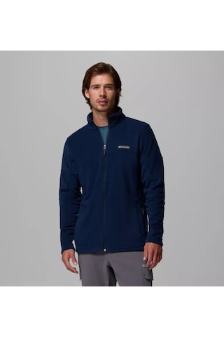 Columbia Ao0560 Basin Trail Tam Fermuarlı Erkek Polar Ceket 1907753464 Lacivert