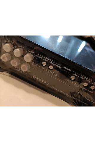 Xetec Xi-500.4 4 Kanal Amplifikatör