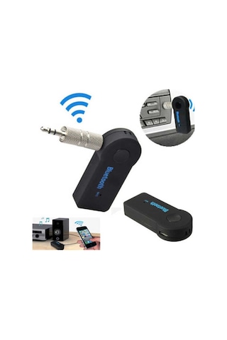 Bluetooth Araç Kiti Handsfree Mp3 Çalar 3.5mm Aux Ses Müzik Alıcı