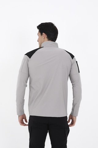 Camp Scoutland Camp137 Outdoor Tactical Su iticili Erkek Taş Taktik Sweatshirt Taş