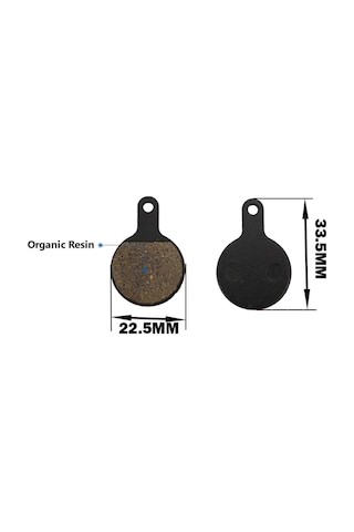 Fonte AP-46 Bisiklet Disk Fren Balatası