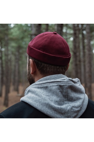 Erkek Docker Cap %100 Pamuk Katlamalı Trend Şapka