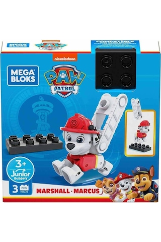 Mega Bloks Paw Patrol The Mighty Movie Film Karakter Figürleri - Marshall - 2