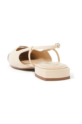 Sam Edelman Kara Slingback Düz Ayakkabılar Krem