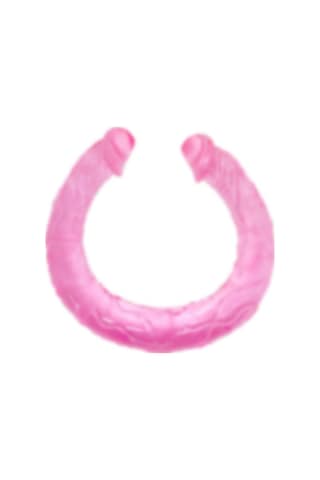 Lilitu Shop Double Dones 44 cm Çift Taraflı Jel Yumuşak Penis Dildo