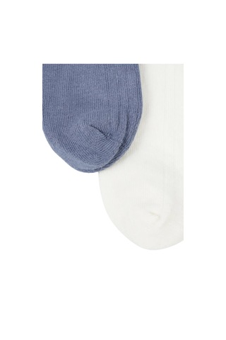 Erkek Bebek Çorap Soket 6 Çift Lacivert-gri-beyaz-kahve-indigo-mavi-1892 ÇoK Renkli