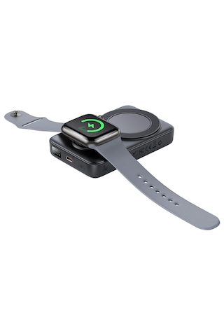 Mcdodo MC-1461 10000 mAh Apple Uyumlu iPhone ve Watch  2in1 Kablosuz Powerbank
