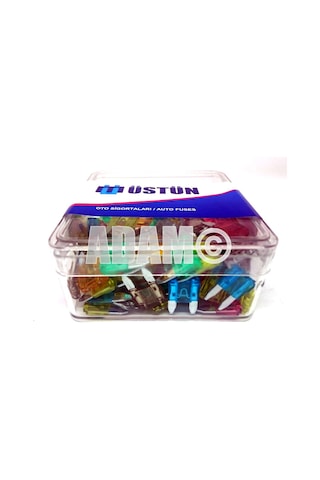 Mini Bıçak Sigorta 100 Adet Karışık 5a 7.5a 10a 15a 20a 25a 30a