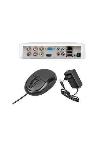 Powermaster Pm-12180 4 Kanal 5mp Destekli 1080n H265 Xmeye Video Çıkışlı Dvr/xvr Kayıt Cihazı