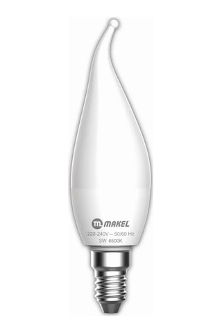Makel Led Buji Ampul 3w 6500k E14