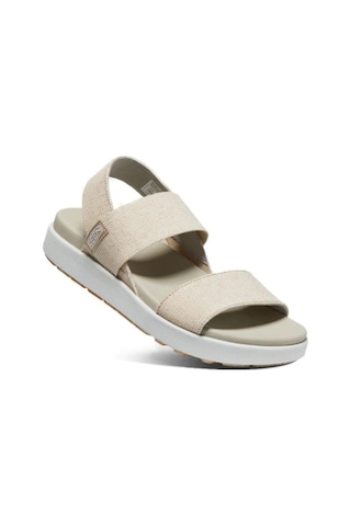 Keen Elle Backstrap Kadın Sandalet - Bej