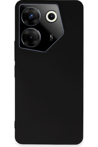 Newface Tecno Camon 20 Pro 5g Kılıf First Silikon Semeglbl - 71 - Siyah Sıyah