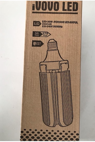 İvovo Pervane 30w Led Ampül