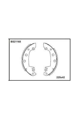 Beşer Bs21168 / 94000017 Arka Kampana Fren Balatası M131 / R12 / C15